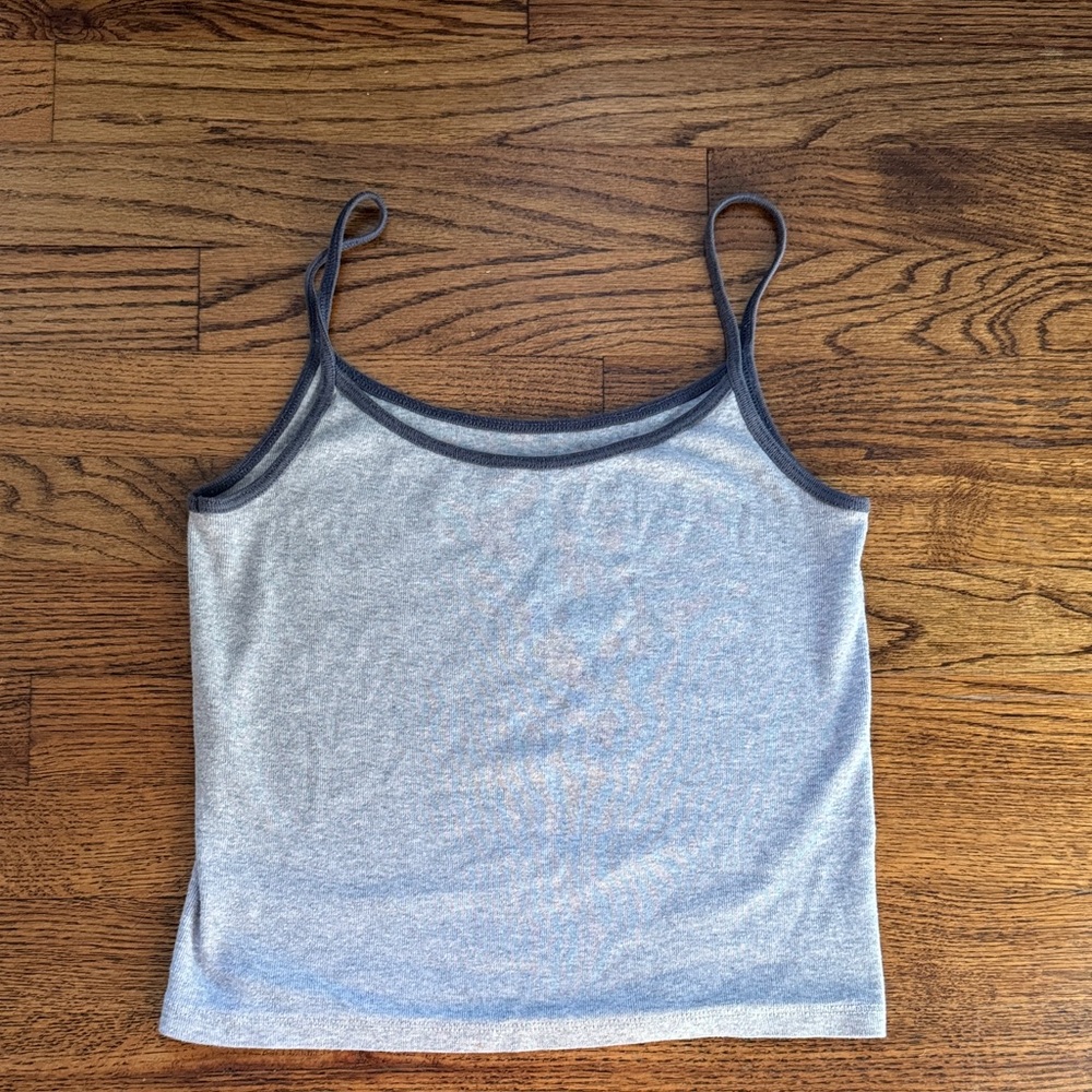 Brandy Melville Light Gray Tank Top